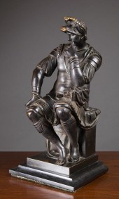CAST BRONZE SCULPTURE AFTER MI