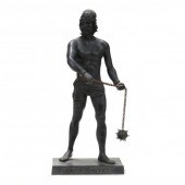 CAST BRONZE STATUE OF A GLADIA