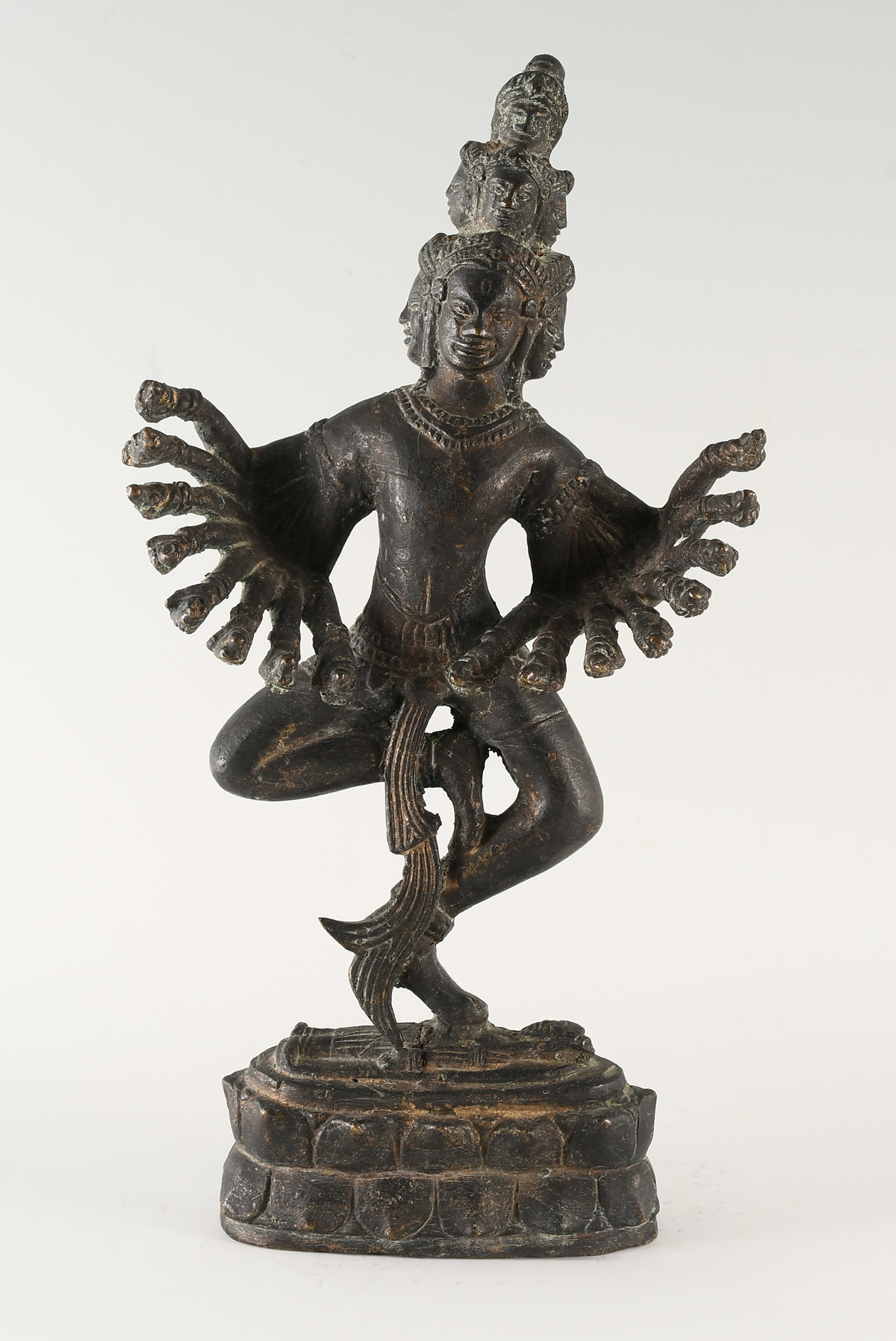 CAST BRONZE TANTRIC KHMER (SHIVA)