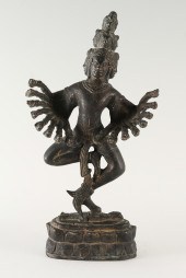 CAST BRONZE TANTRIC KHMER (SHI