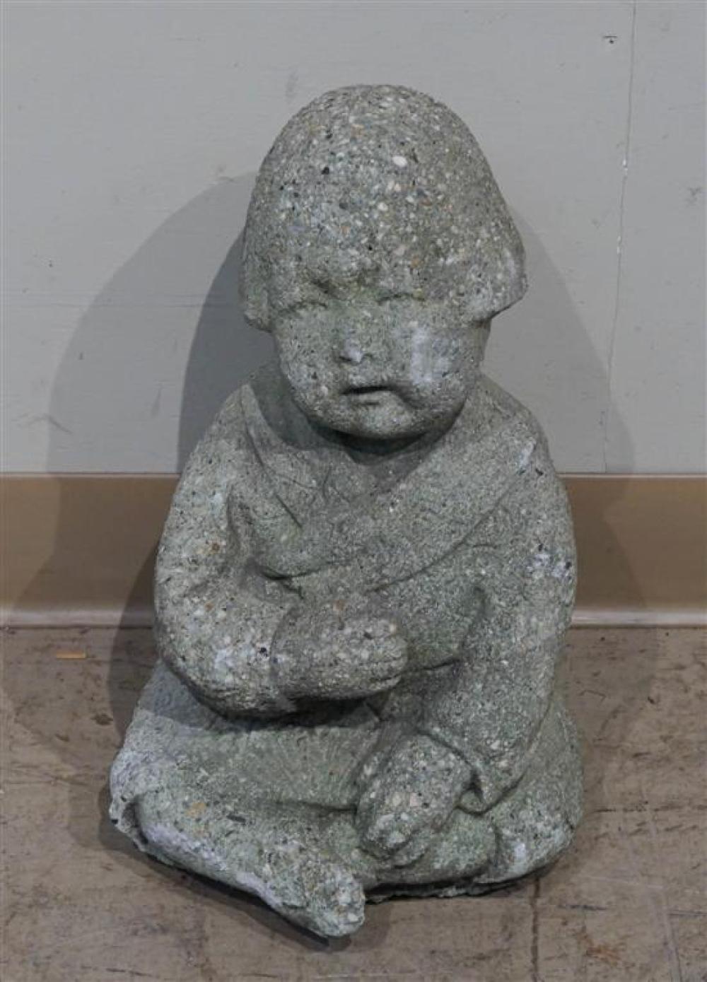 CAST CEMENT GARDEN FIGURECast