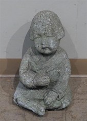 CAST CEMENT GARDEN FIGURECast