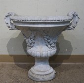 CAST CEMENT TWO-HANDLE GARDEN