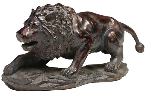 CAST COMPOSITE FIGURAL SCULPTURE,