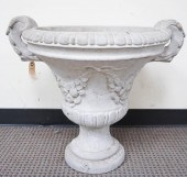CAST CONCRETE CAMPANA FORM URN