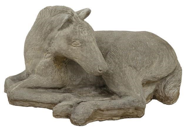 CAST CONCRETE GARDEN STATUE