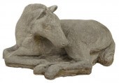 CAST CONCRETE GARDEN STATUE RE