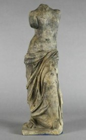 CAST EARTHENWARE FIGURE OF VEN