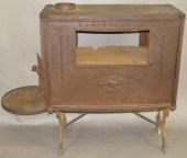 CAST IRON 10 PLATE STOVEca. 18