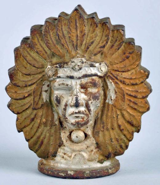 Cast Iron 2-Faced Indian Still