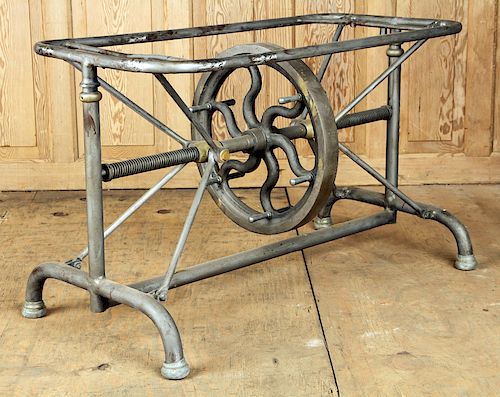 CAST IRON ADJUSTABLE TABLE BASE