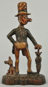 Cast Iron Ally Sloper Doorstop