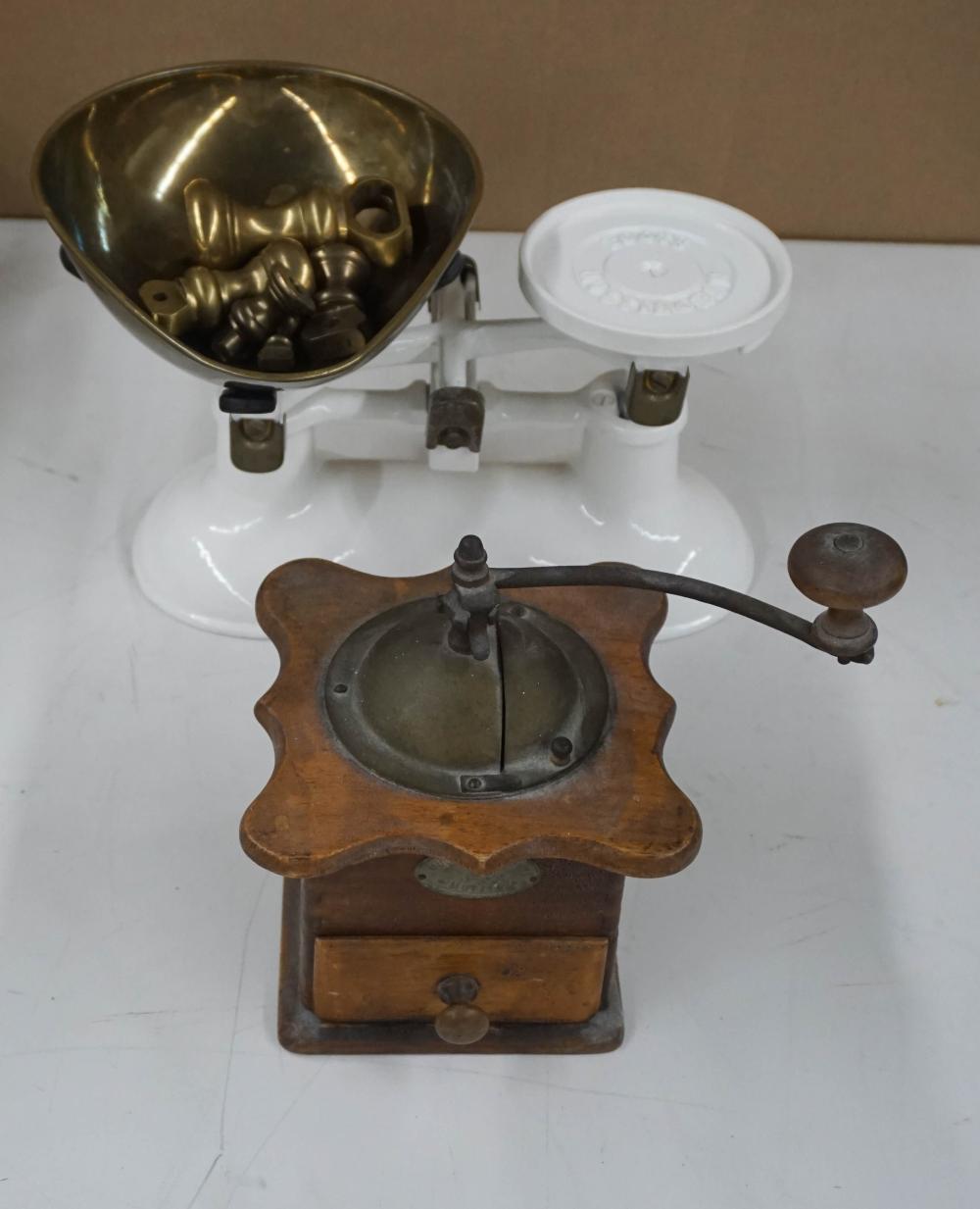 CAST IRON AND BRASS BALANCE SCALE