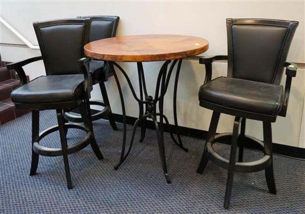 CAST IRON AND COPPER MOUNTED BISTRO