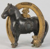 Cast Iron Arcade Good Luck Hor