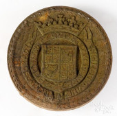 CAST IRON ARCHITECTURAL PLAQUE