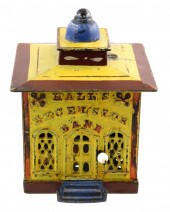 CAST IRON BANK, "HALL'S EXCELS