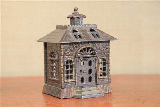CAST IRON BANK. ''State Bank'' 