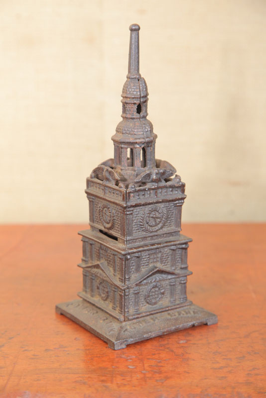 CAST IRON BANK. ''Tower Bank''