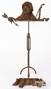 CAST IRON BLACKAMOOR EASEL MIR