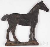 CAST IRON BOBTAIL HORSE WINDMI