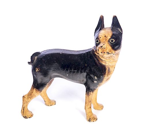 CAST IRON BOSTON TERRIER