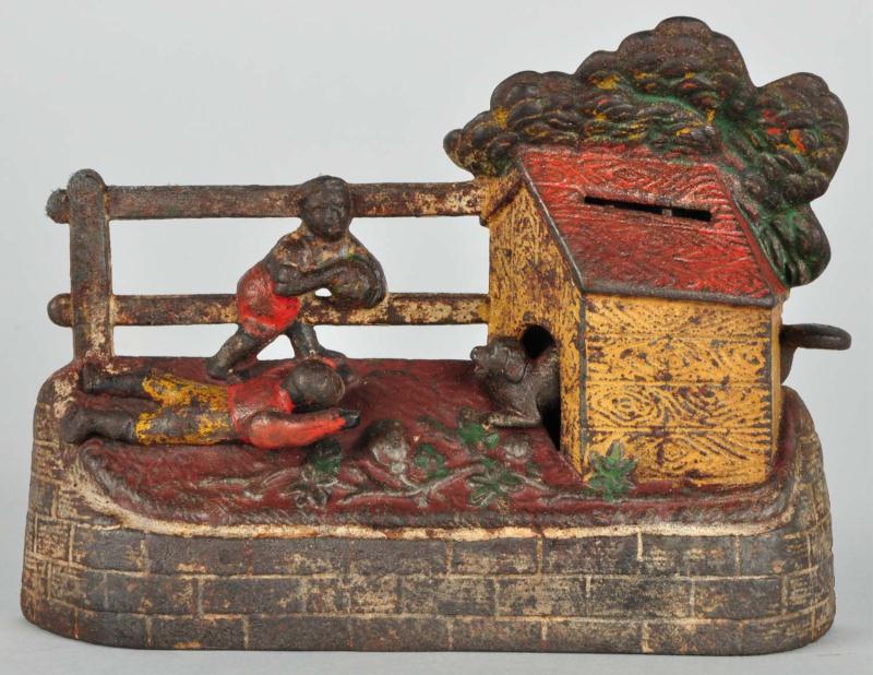 Cast Iron Boy Stealing Watermelon