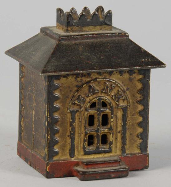 Cast Iron Building Still Bank. 