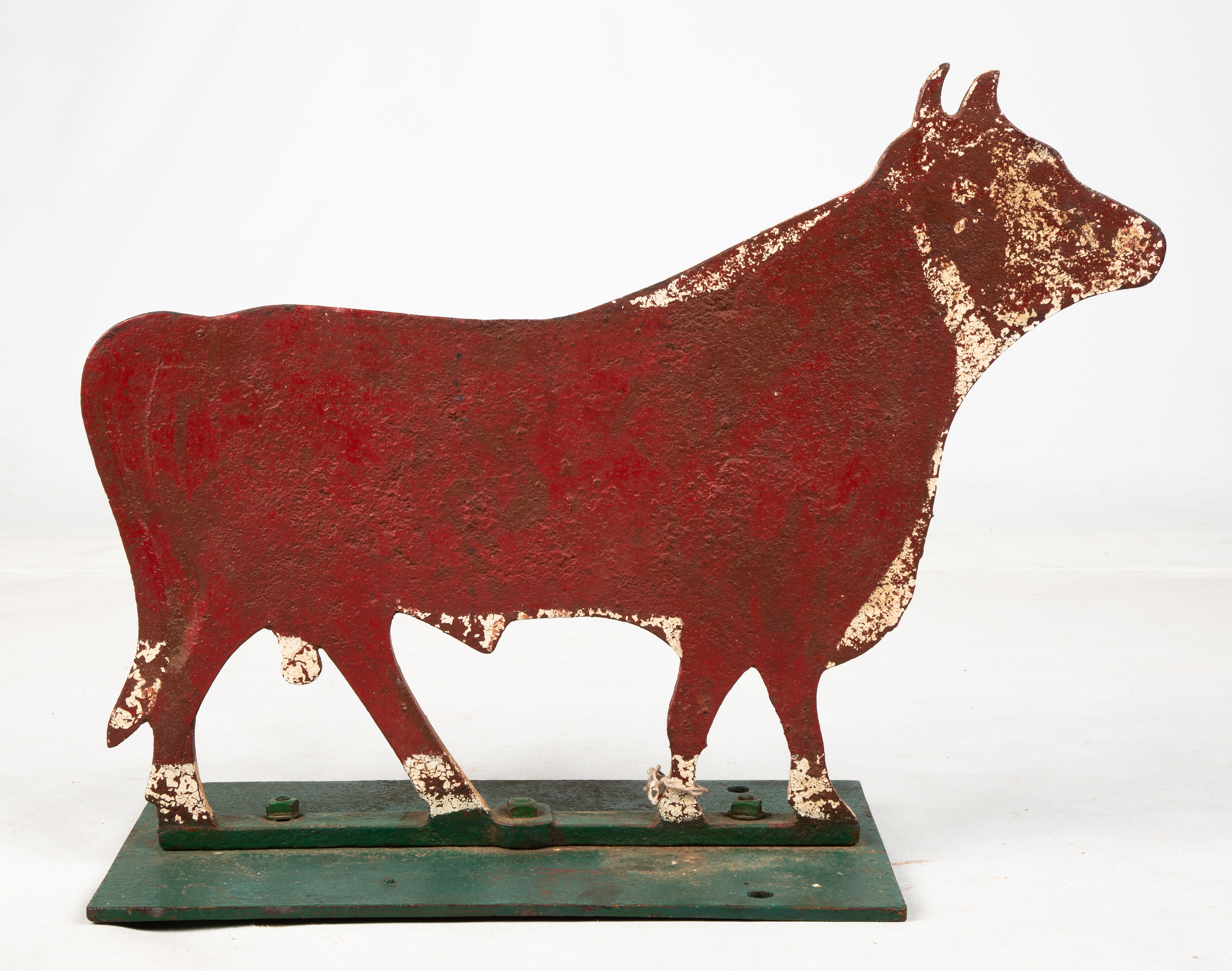 CAST IRON BULL WINDMILL WEIGHT Cast