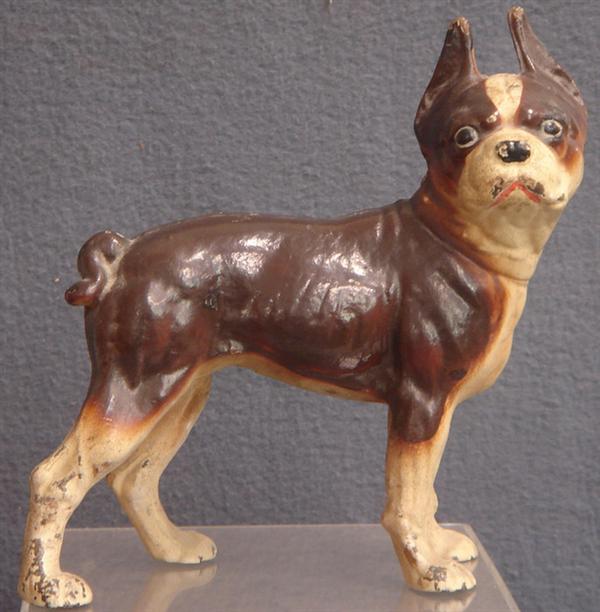 Cast iron bulldog doorstop,