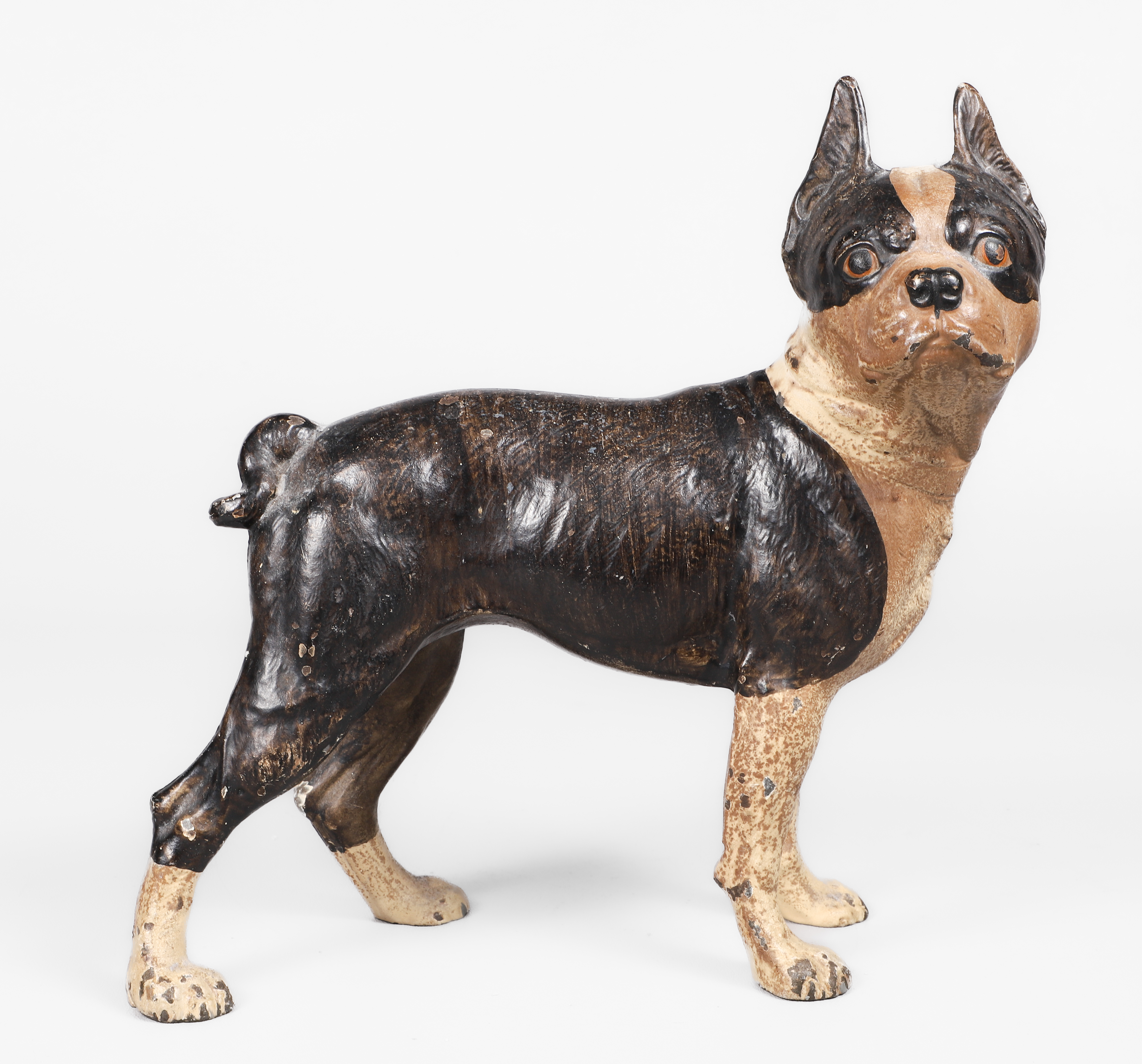 Cast iron bulldog doorstop,