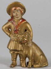 Cast Iron Buster Brown & Tige