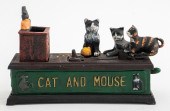 CAST IRON "CAT & MOUSE" MONEY