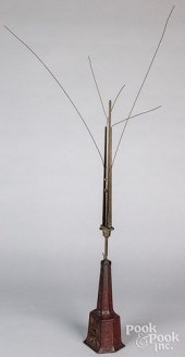 CAST IRON CLOCKWORK FLY CHASER