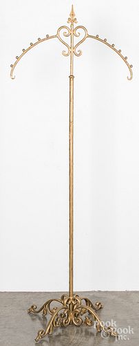 CAST IRON COAT RACK, EARLY 20TH