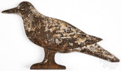 CAST IRON CROW SHOOTING TARGET