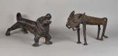 CAST IRON DACHSHUND BOOT SCRAP