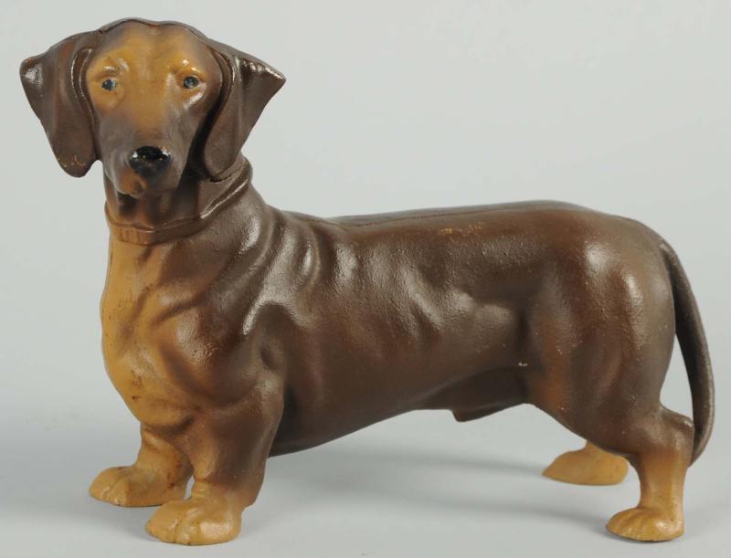 Cast Iron Dachshund Dog