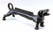 CAST IRON DACHSHUND-FORM BOOT