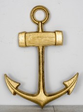 CAST IRON DECORATIVE GOLD-TONE