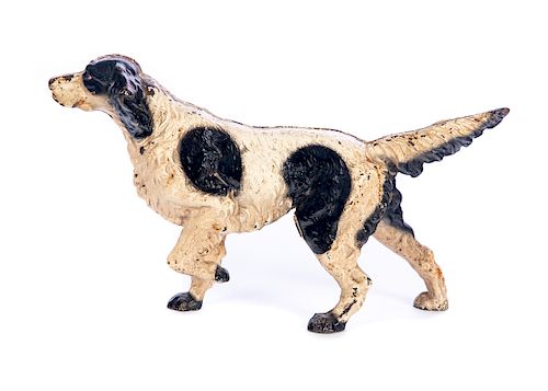 CAST IRON DOG DOOR STOPExcellent
