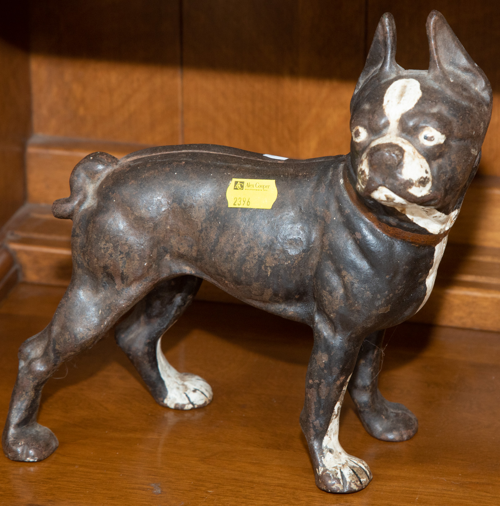 CAST IRON DOG DOORSTOP 10 in. H.