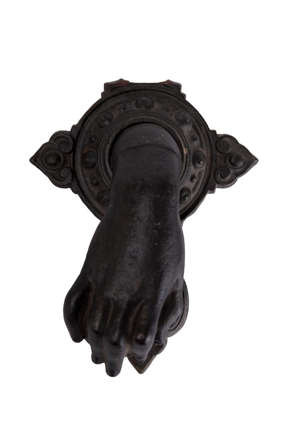 CAST IRON DOOR KNOCKER8 1/2 x 7