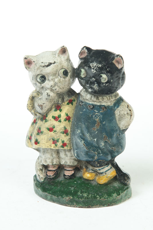 CAST IRON DOORSTOP.  American 
