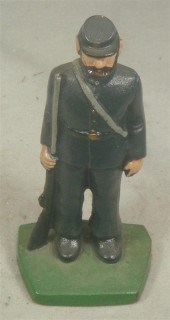 Cast iron doorstop, Civil War