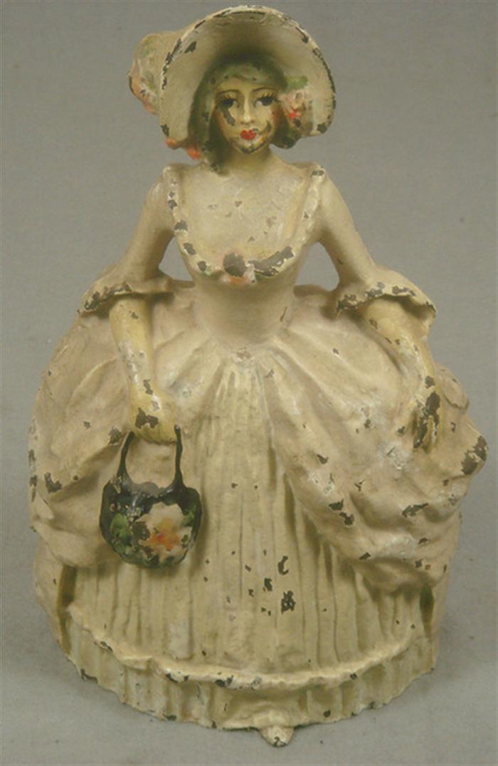 Cast iron doorstop, elegant