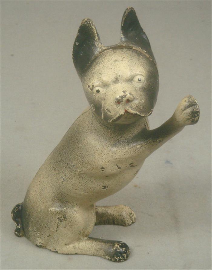 Cast iron doorstop, free standing
