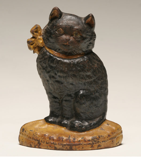 Cast iron doorstop; Hubley as per
