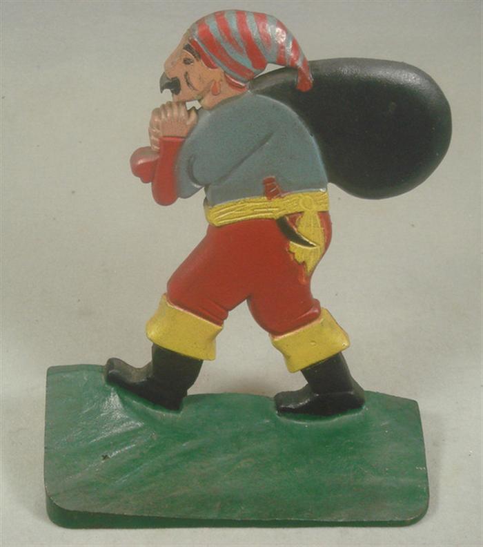 Cast iron doorstop, large