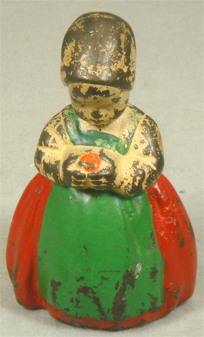 Cast iron doorstop, little Dutch